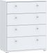 Tembi Commode in wit - 73,7 x 85,5 x 34,8 cm