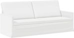 vidaXL 3-zits bank Wit 190 x 81 x 82 cm Stof
