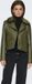 ONLY ONLVILHELMA Faux Leather Biker OTW Meisjes Gewatteerde jas M Polyester Polyester 100% Lange mouw Ritszakken Puffer Beech