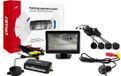 AMiO Parkeersensoren/Parkeerhulp (4 sensoren) met LCD scherm + Camera met nightvision - universeel