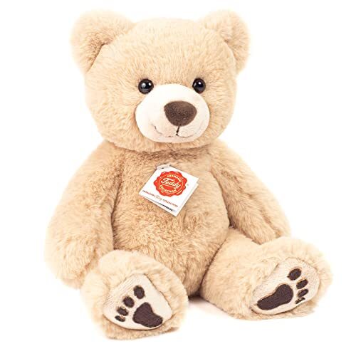 Teddy-hermann Teddy Hermann 91397 Teddy beige met poot 31 cm, knuffeldier, pluche dier