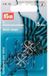 Prym Bikinisluiting - 1 pak van 2 stuks - transparant plastic - sluiting voor bikini aannaaibaar