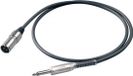 Proel BULK220LU3 audio kabel 3 m 6.35mm XLR (3-pin) Zwart