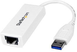 StarTech.com USB 3.0 naar gigabit Ethernet NIC netwerkadapter wit