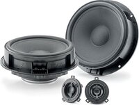 Focal ISVW165 - 16.5cm 2-Way Component Speaker System - 120W - 2 Ohm - Custom Fit for VW, Seat, Skoda