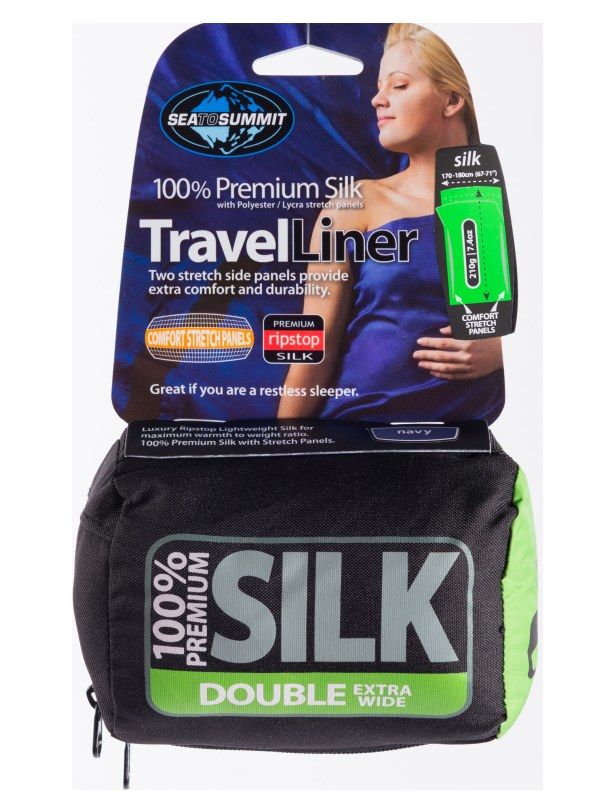 Sea to Summit Premium Silk Travel Liner - ASILKCSDBNB