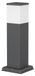 Merkloos Paddenstoellamp voor buiten - Roestvrij staal - 35 cm - Antraciet - Ip44 - G9 max. 10 W