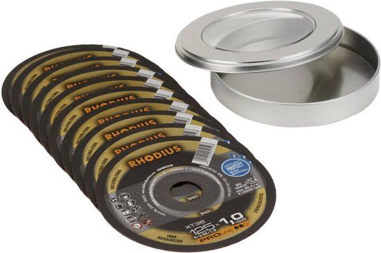 Rhodius XT38 Doorslijpschijf - 125 mm - 10 stuks