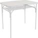 Bo-Camp Pastel Yvoire Koffermodel Tafel 90x60 cm Wit
