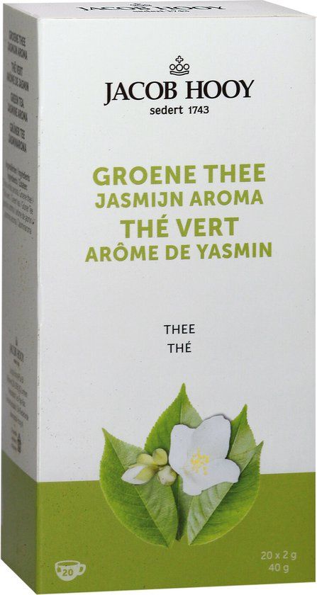 Jacob Hooy Groene Jasmijn Thee - 20 Theezakjes