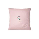 Bona Basics Decoratieve kussenhoes Lichtroze 45x45 cm