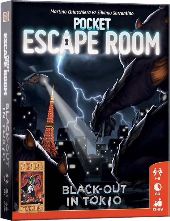 Pocket Escape Room: Black-out in Tokio - 999 Games - Escape Room Spel - Nederlands