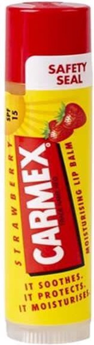 Carmex Strawberry Moisturising Lip Balm Spf15