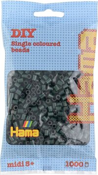 Hama Strijkkralen 1000 Stuks Donker Groen