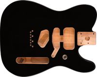 Fender Deluxe Series Telecaster caisse en aulne SSH noir