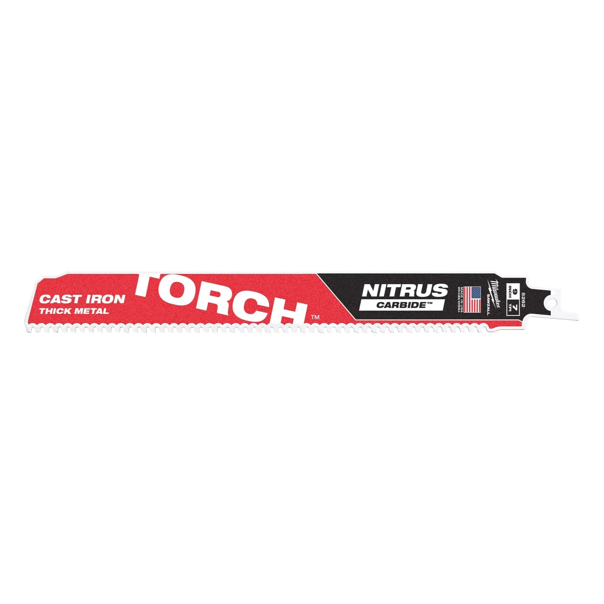 Milwaukee TCT Torch NITRUS 230/8T-1pc Reciprozaagblad - 48005262