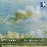 Various De Fossa: Quartets Op.19 For Two Guitars