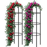 Gardebruk Rozenzuil Plantensteun – 2 St. 200 cm - voor Rozen Klimplanten Bloemen