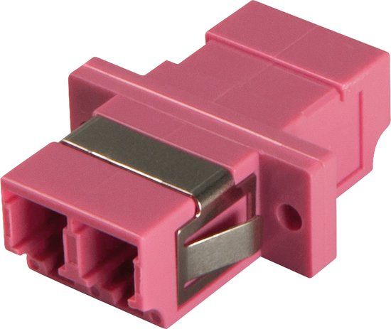 LINDY LWL LC-Doppelkupplung Roze