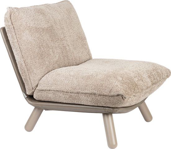 Zuiver Lazy Sack Fauteuil Soft Beige - Design - Grijs