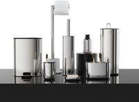 Joseph Joseph EasyStore Luxe Toiletrolhouder 2 in 1 - Roestvast Staal - Grijs
