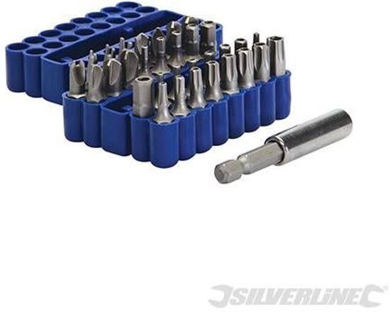 Silverline 33-delige veiligheid bit set