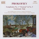 Czecho-Slovak State Philharmonic Orchestra, Andrew Mogrelia - Prokofiev: Symphonies 1 & 5 (CD)
