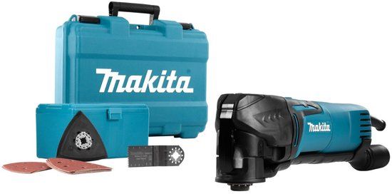 Makita TM3010CX15 Multitool - 320W - 230V - Incl. koffer en accessoires