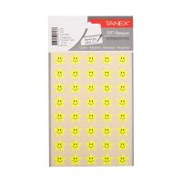 Tanex Stars stickers neon yellow (2 x 40 pieces)