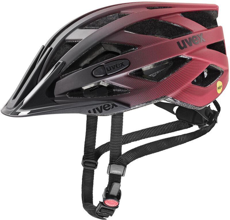 UVEX I-VO CC MIPS Helm, zwart/rood