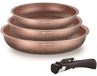 Arthur Martin Set de 3 poêles AM9811