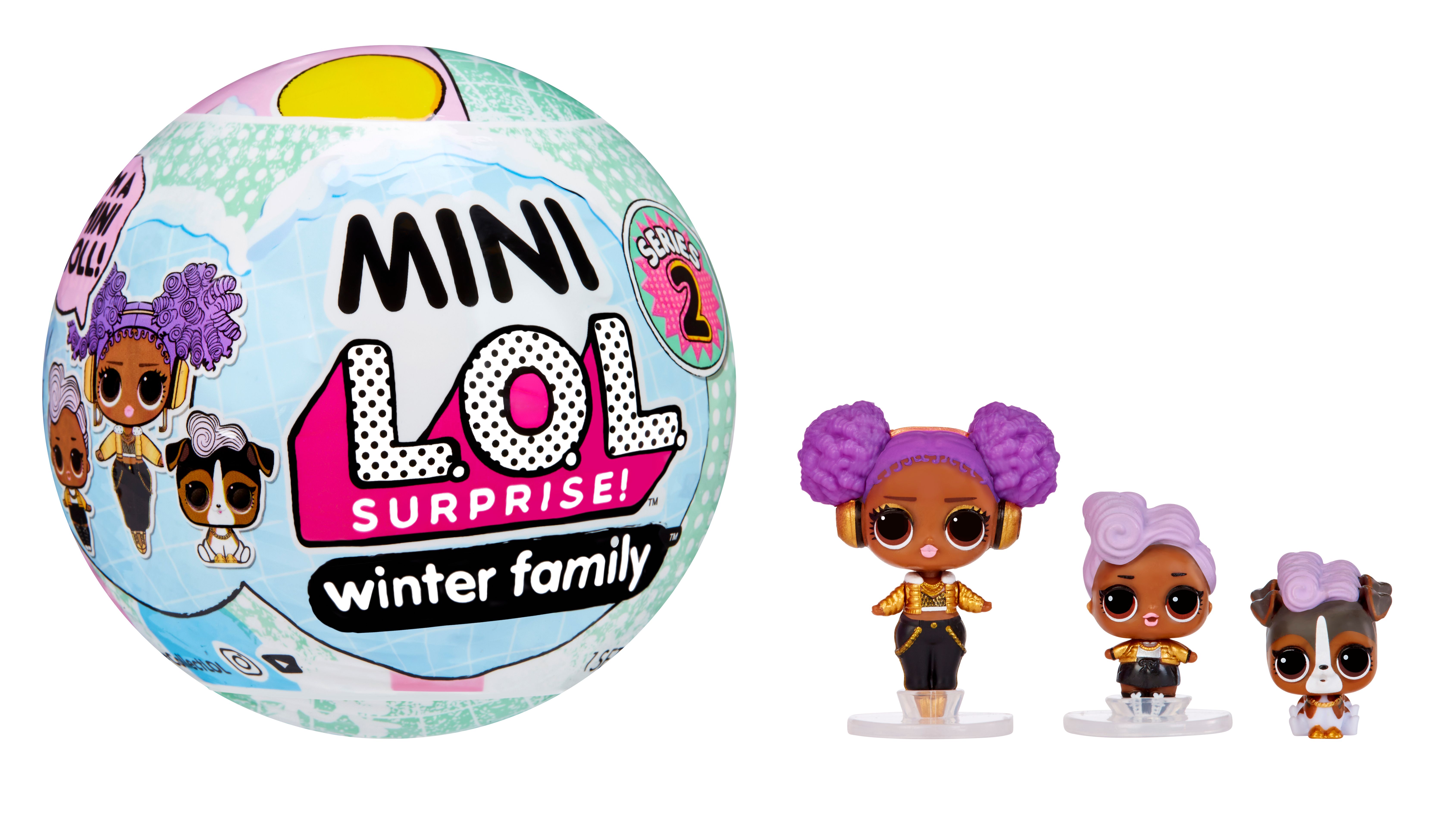 L.O.L. Surprise! Mini-familie Asst S2 in PDQ - Poppen - Meerkleurig