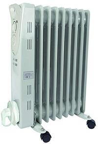 Perel Velleman - TC78009N olie radiator 2000W 3 treden 9 ribben 60x41x12cm verwarming elektrische verwarming 256003