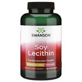 Swanson Soy Lecithin Non-GMO 1200 Milligram 90 Sgels (2 stuks)