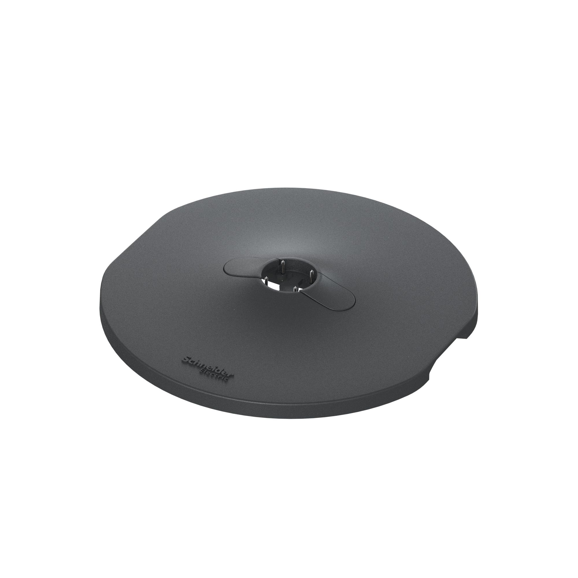 Schneider Electric Unica System+ Ronde Sokkel Antraciet INS45019
