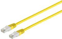 S-Impuls Patchkabel cat 6 S/FTP PIMF Halogenfrei gelb 0,25m