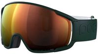 POC Zonula Ski Goggles - Pargasite Green / Partly Sunny Orange
