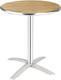 Bolero Ronde tafel met kantelbaar essenhouten blad 60cm