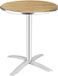 Bolero Ronde tafel met kantelbaar essenhouten blad 60cm