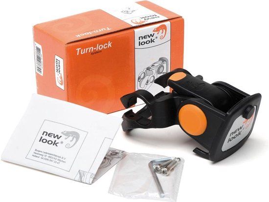 New Looxs TurnLock Bevestigingssysteem Fietsmand - Zwart