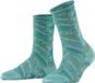 FALKE Shiny Special Edition drukvrije rolrand lyocell Sokken dames groen - maat 35-38