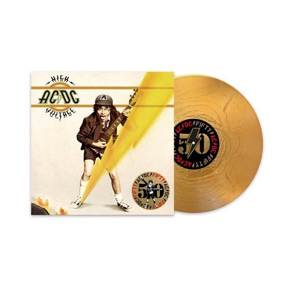 AC/DC - High Voltage (50th Anniversary Gold Vinyl) LP