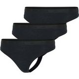 Adidas LOW RISE THONG (3PK) Sport Active Essentials Cotton Slips Vrouwen Zwart
