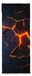 HERDING 6959201547 badhanddoek 50 x 110 cm Polyester Blauw, Oranje, Rood 1 stuk(s)