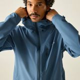 Regatta Heren Oklarna Waterdichte Capuchonjas Blauw S