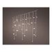Zarivy Icicle Lights Led-lichtgordijn, 5,8 m, met 240 leds in warm licht