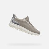 GEOX SPHERICA PLUS DAMES Sneakers - GRIJS/ZILVER - Maat 36