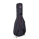 Crossrock 3/4 klassieke gitaar tas, 10mm vulling, rugzak beschikbaar, donkergrijs (CRSG107CTGR)