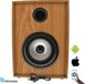 Soundlogic Enceinte Bluetooth couleur bois 25 cm assorti