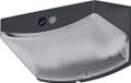 Osram ENDURA Style USB Wall Step M sensor IP44 donkergrijs